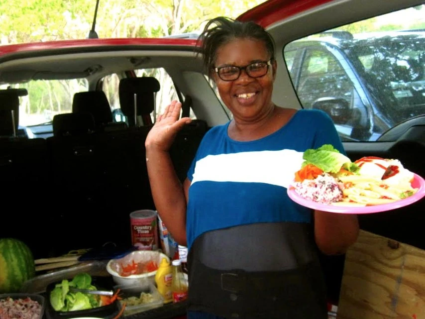 Miss Carol, cook from 25 years in the British Virgin Islands