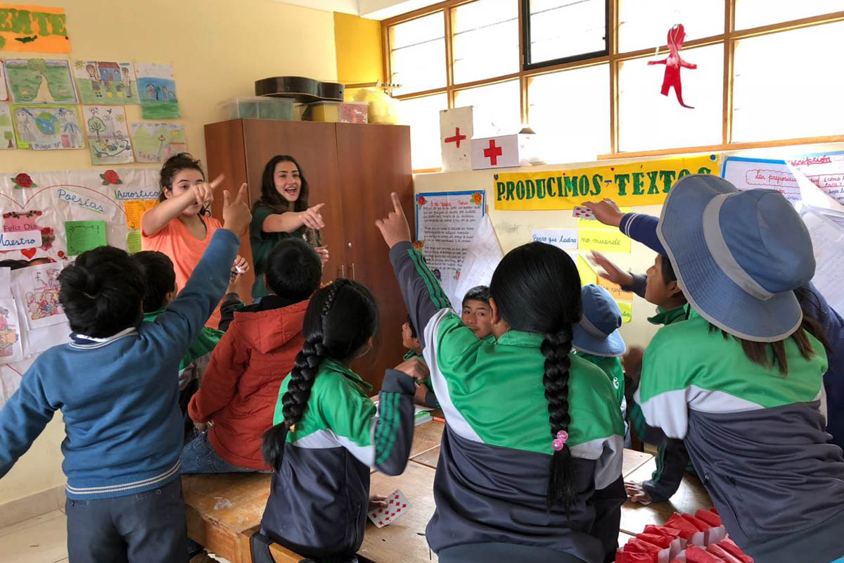 Peru community service projects