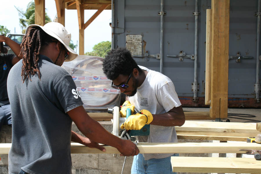 Guadeloupe community service projects