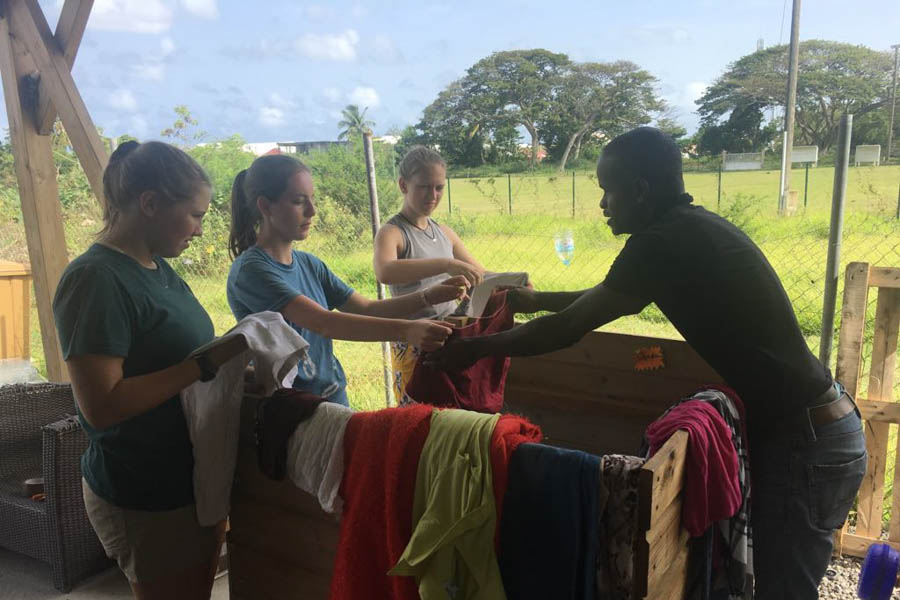 Guadeloupe community service projects