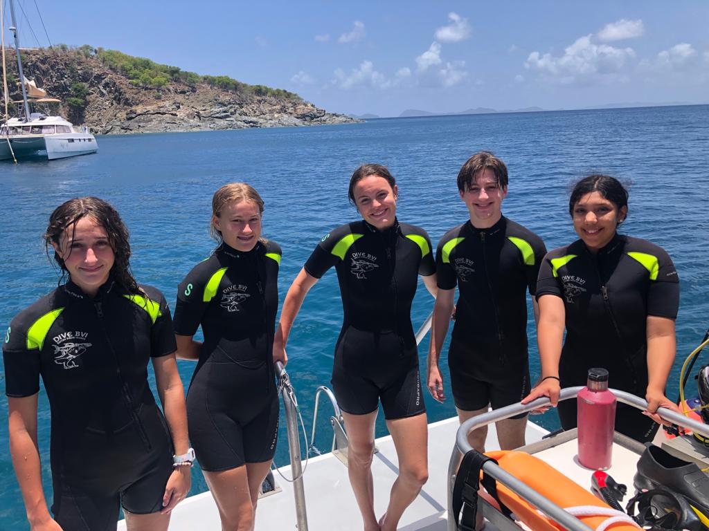 VISIONS BVI 3 took a trip to the mangroves and went snorkeling!