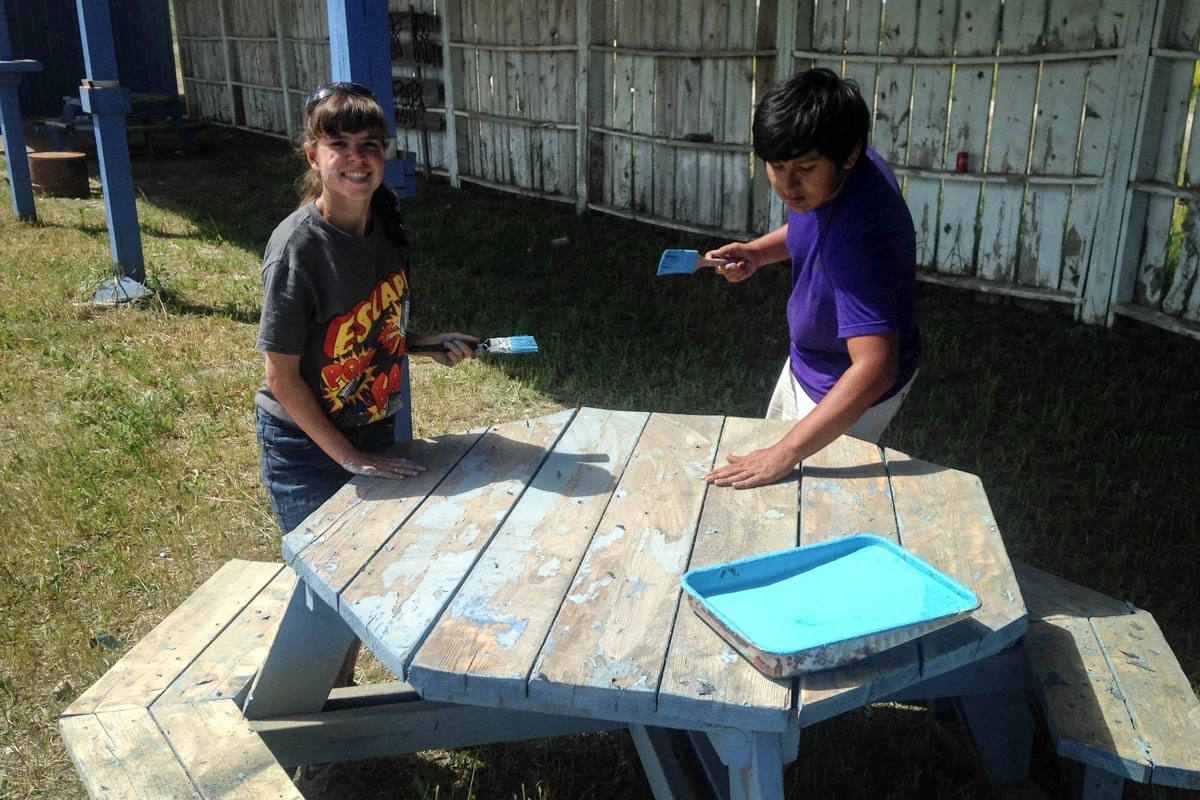Kids Art Table
