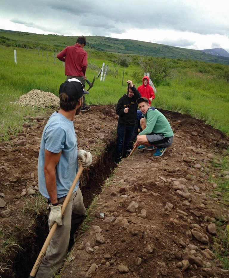 Montana Blackfeet reservation community service projects