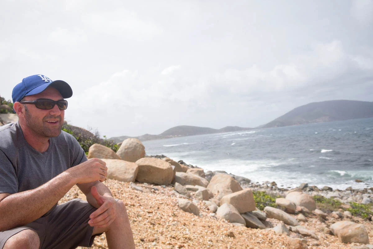 British Virgin Islands hurricane relief volunteer work