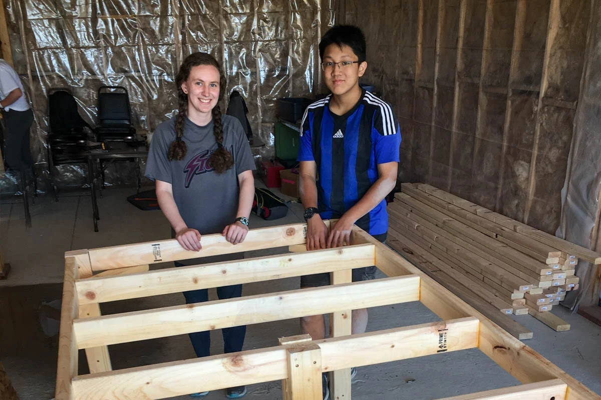 VISIONS Montana Northern Cheyenne reservation community service projects