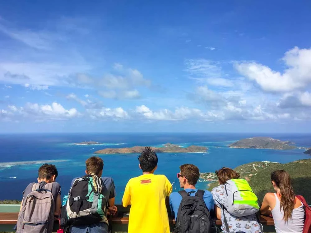 Summer service trip in 2019 pose
