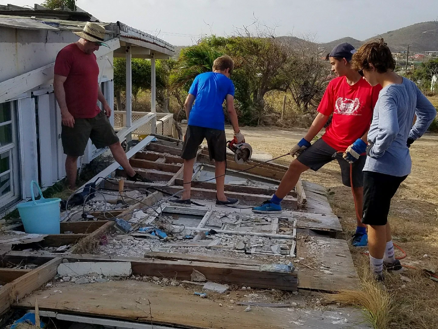 Running a service adventure after Hurricane Irma