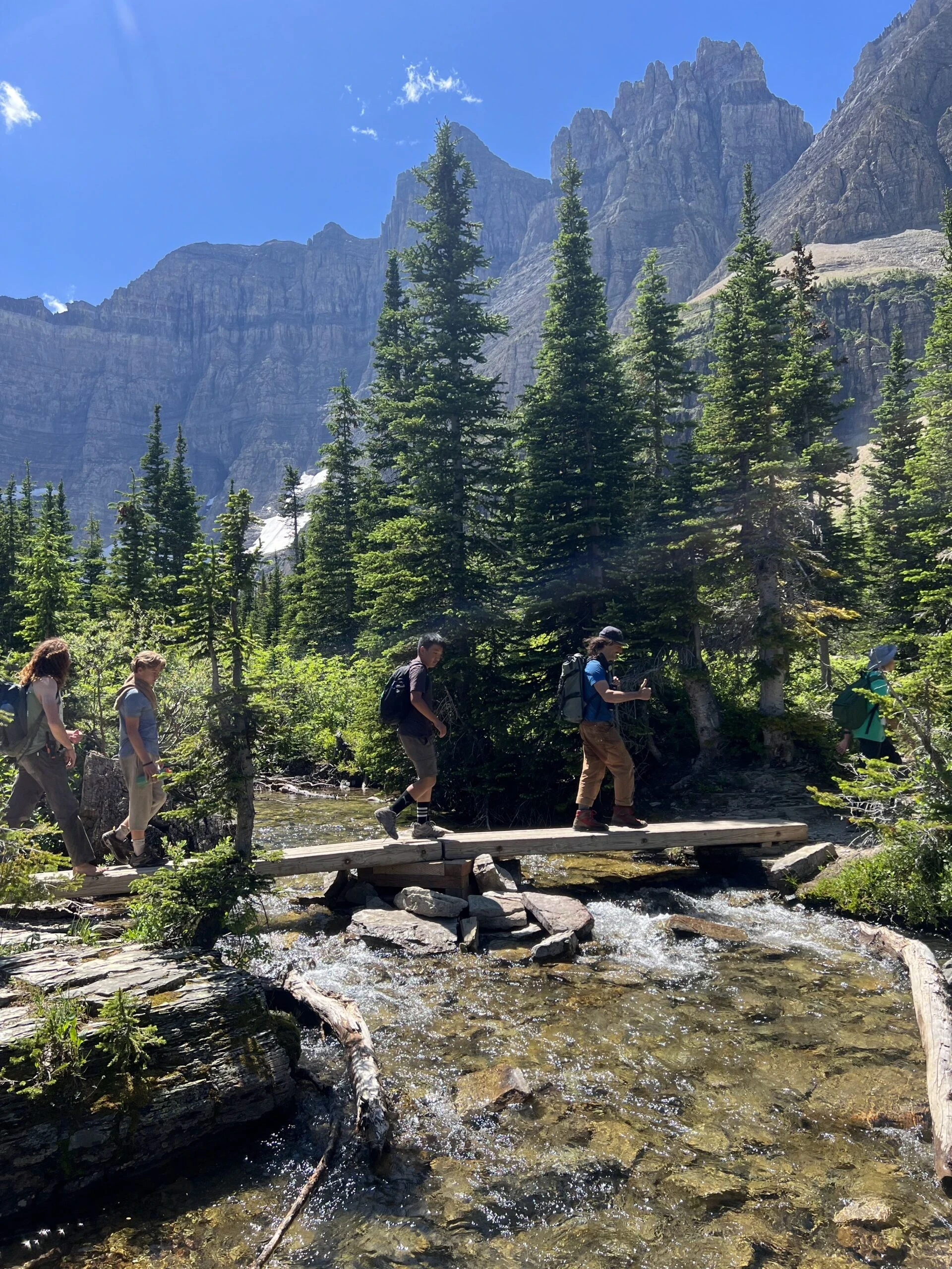 Backpacking in Glacier