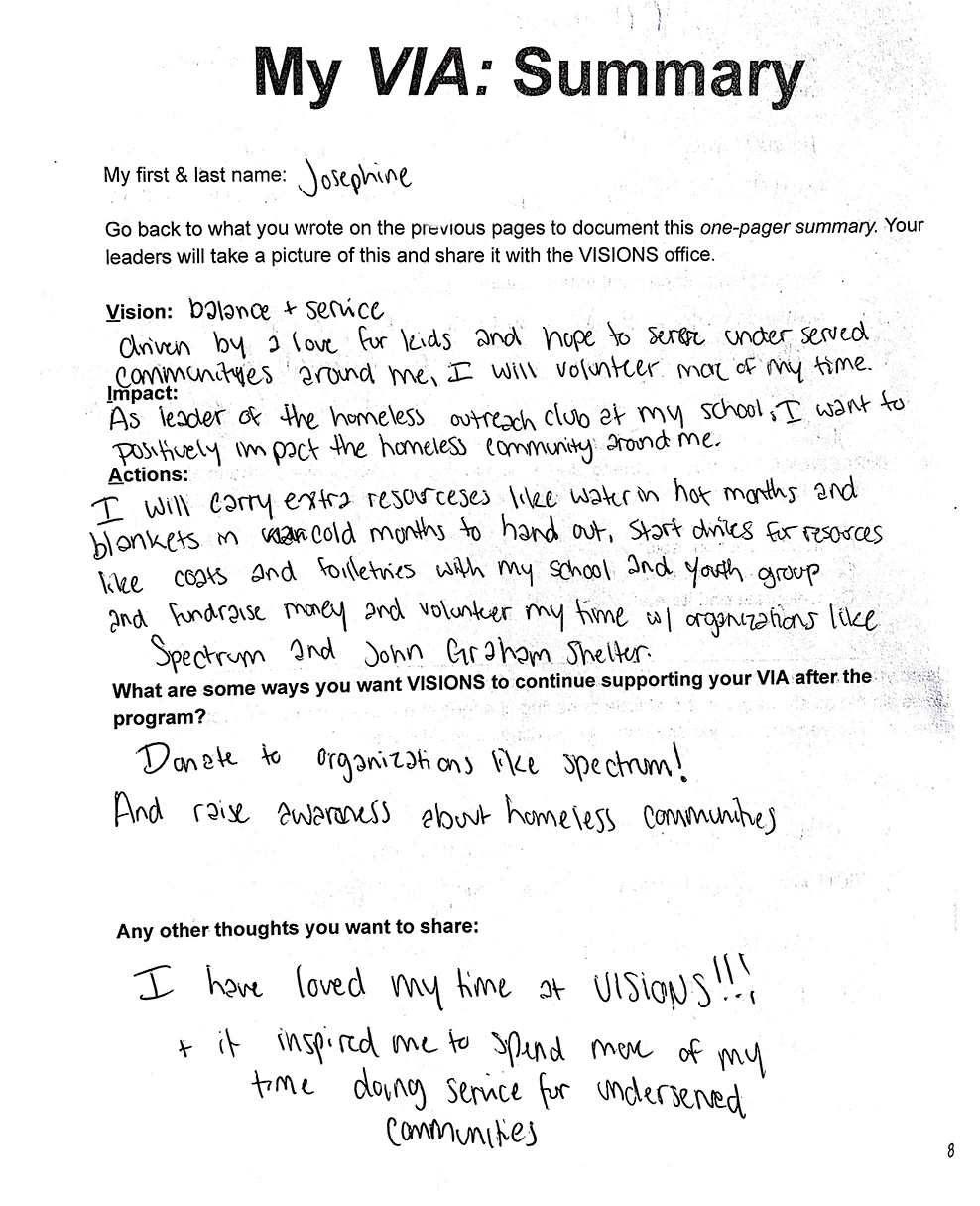 Josephine VISIONS VIA